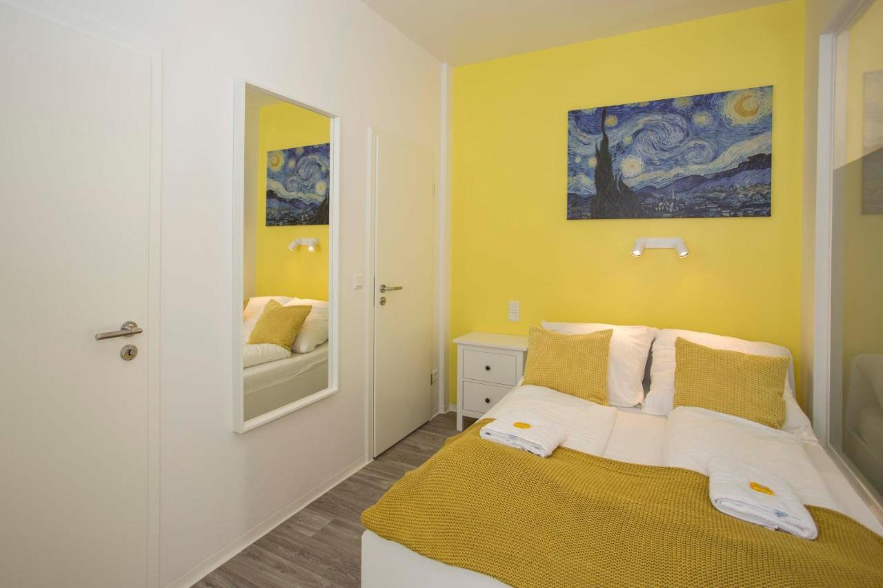 Zentral Gelegene, Helle Studio Apartments Nürnberg Exterior foto